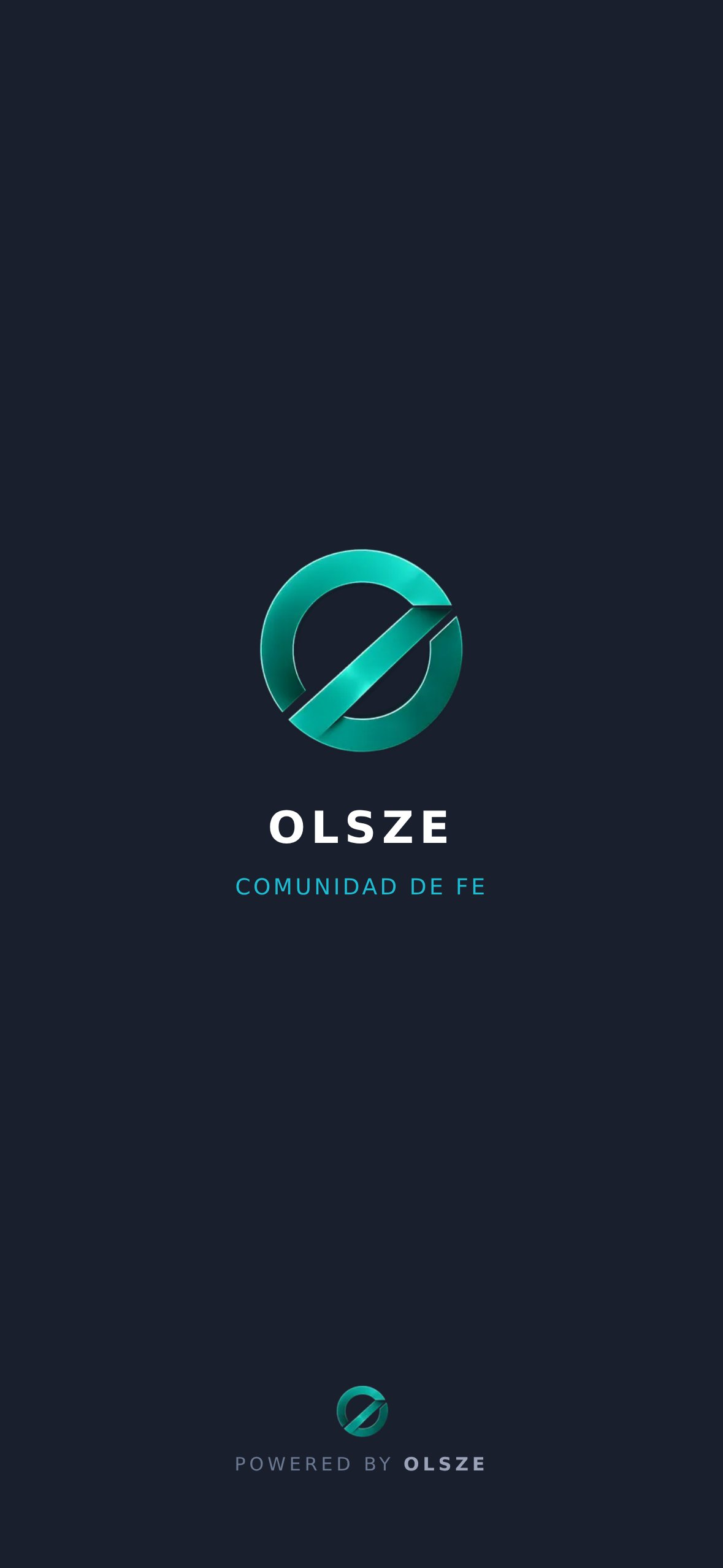 Pantalla de bienvenida con identidad del cliente